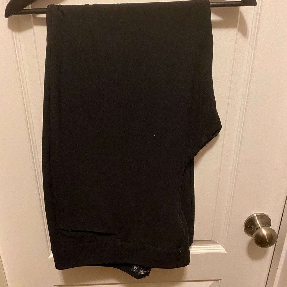 Black, lightweight trousers